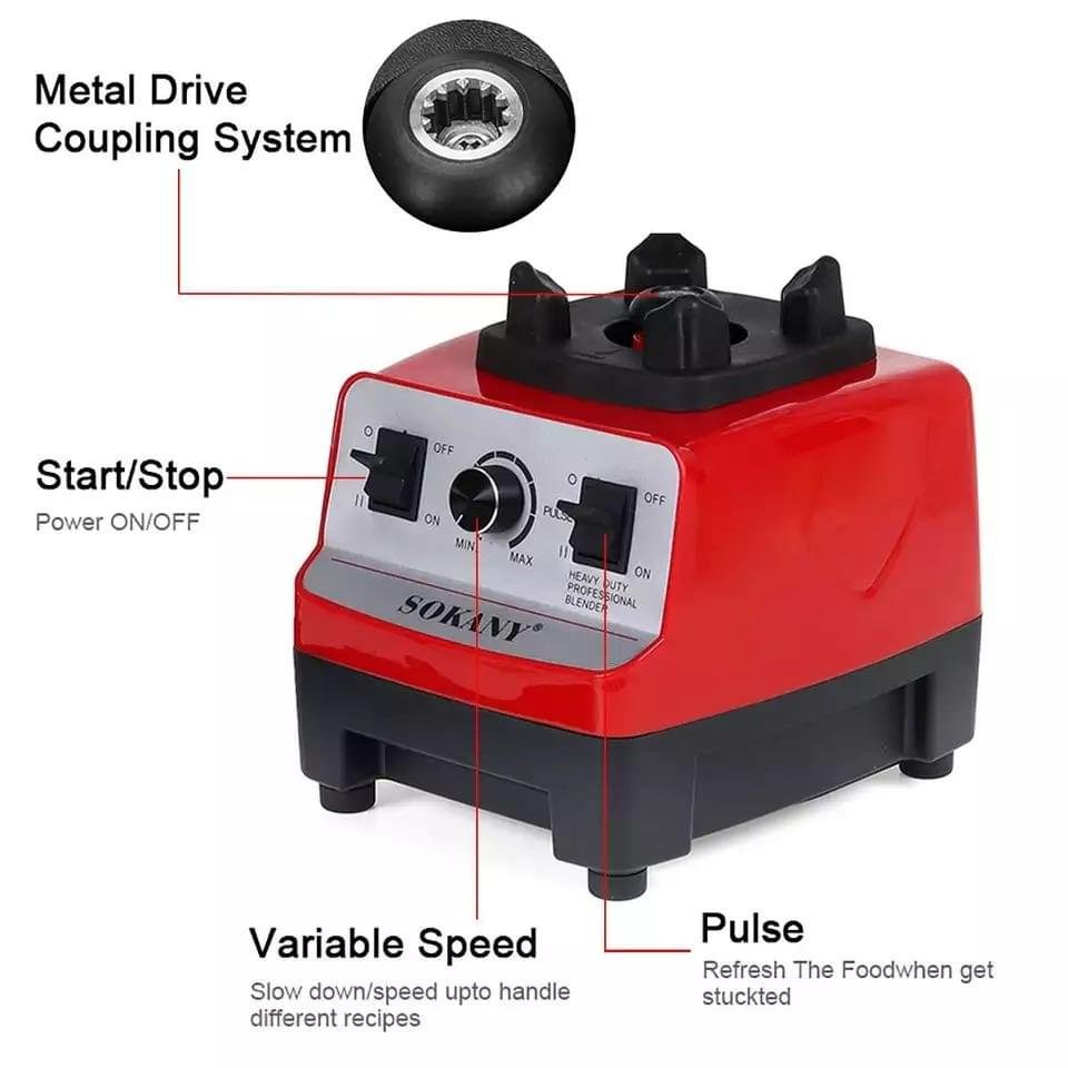 Sokany 4500W Multipurpose Automatic Blender - Image 4