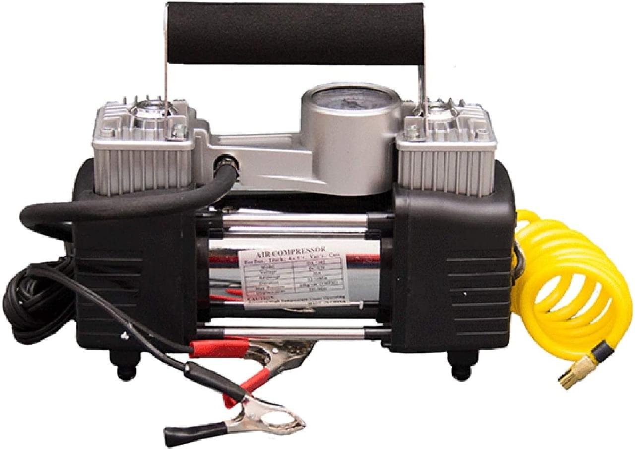 Camel Air Compressor Tire Inflators Tool - 2V Double Cylinder Car inflatable Pump