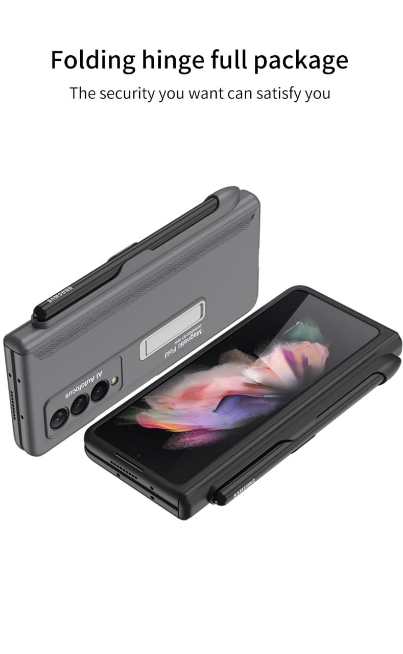Samsung Galaxy Z Fold 3 Kickstand Phone Magnetic Case - Image 7