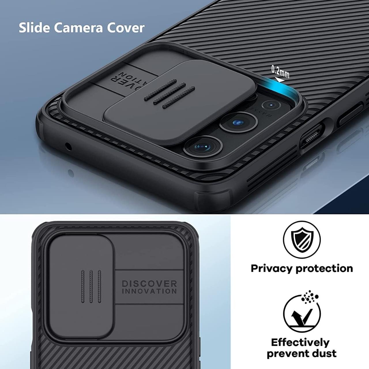 Nillkin Camshield Pro Case for OnePlus 8/9 & Nord 2 Series - Image 5