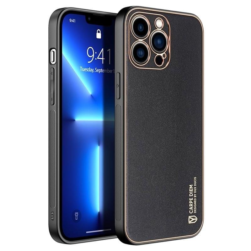 Dux Ducis Yolo Leather Electroplated Case for iPhone 12 and 13 Series