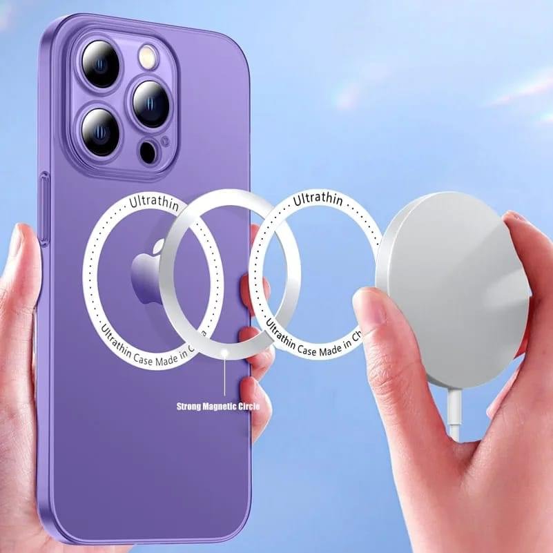 Luxury Premium Ultra Thin Matte Hard PC For Magsafe Magnetic Wireless Charging Case Cover For iPhone Series - Image 29