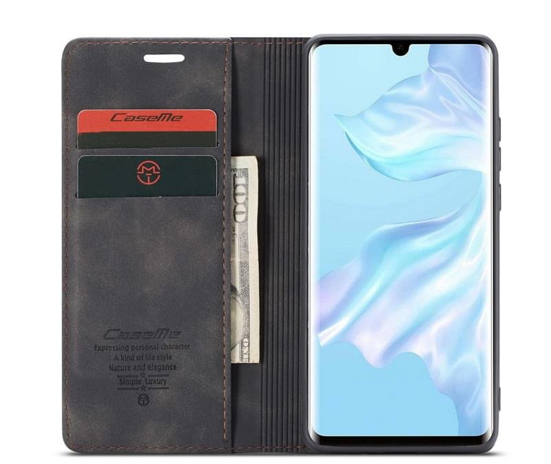 Luxury Premium CaseMe Wallet Magnetic Flip Case Cover For Huawei P30/P30 Pro - Image 26