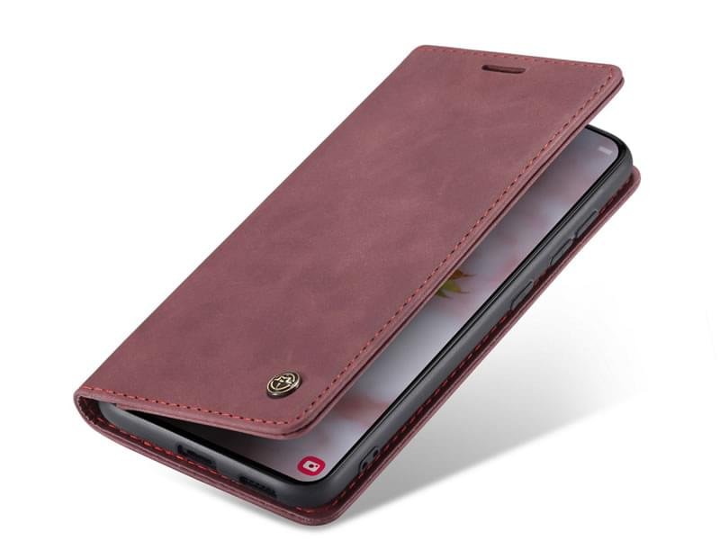 Luxury Premium Soft Slim Folio Flip PU Leather Wallet Case Cover For Samsung Galaxy S22 Series - Image 6