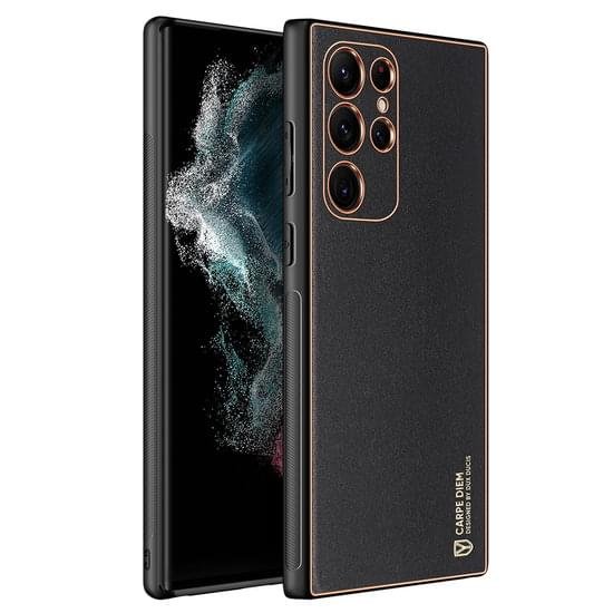 DUX DUCIS YOLO Series Case Luxury Protecting Back Cover Leather Pattern For Samsung Galaxy S23 Ultra - Image 15