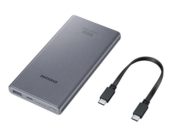 Official 10000mAh 25W Super Fast Type C Samsung Portable Power Bank Pack - Image 10