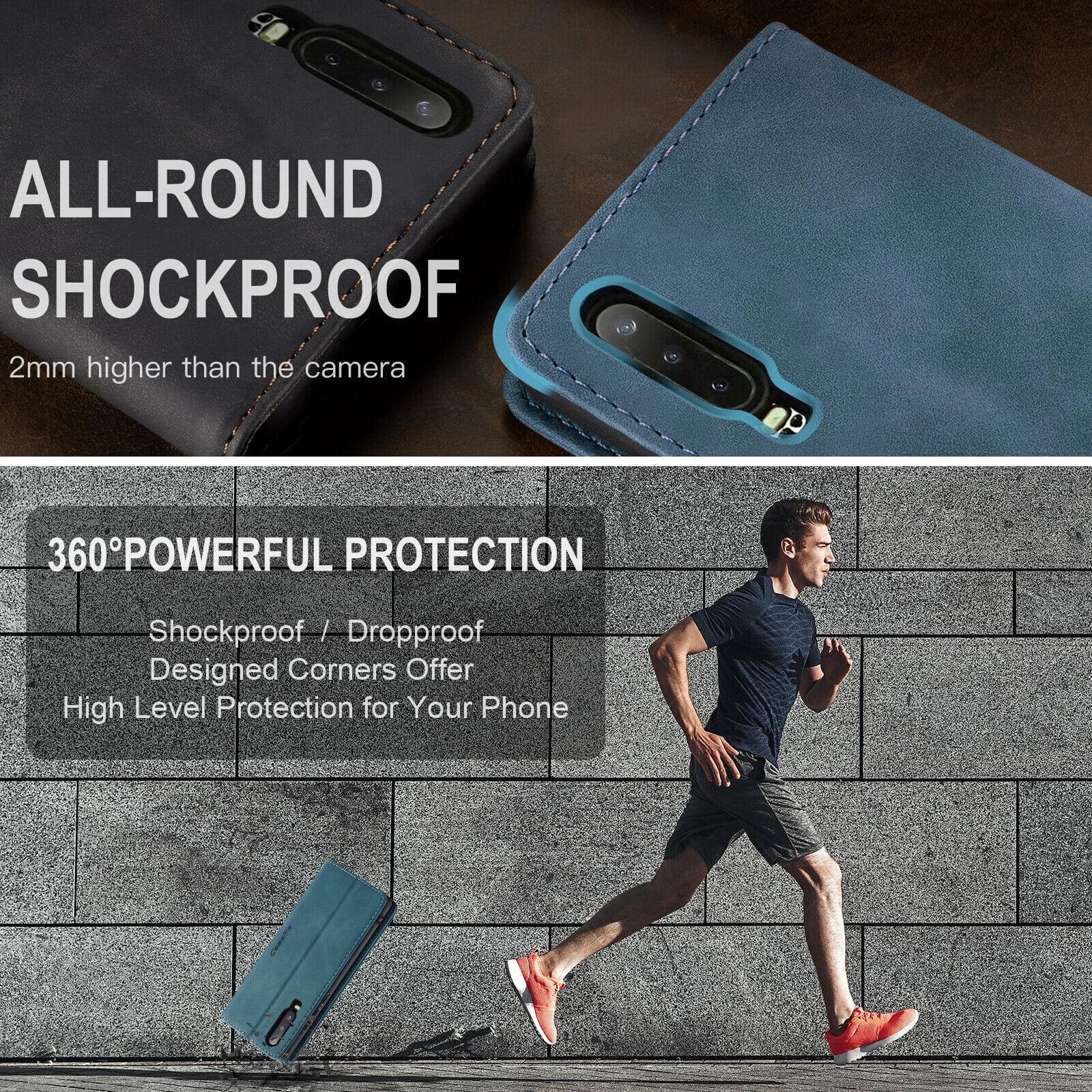 Luxury Premium CaseMe Wallet Magnetic Flip Case Cover For Huawei P30/P30 Pro - Image 6