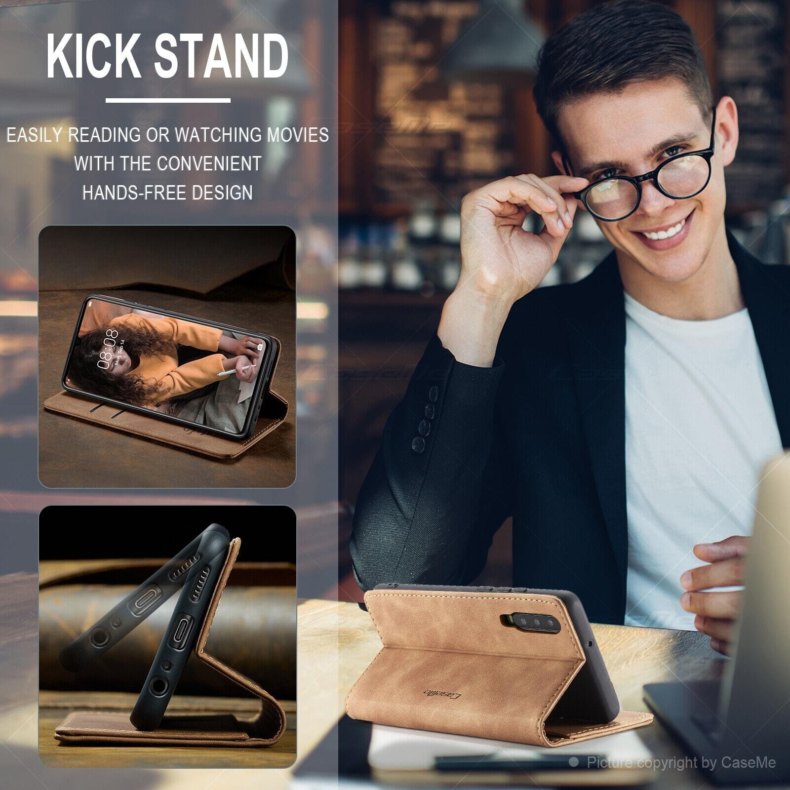 Luxury Premium CaseMe Wallet Magnetic Flip Case Cover For Huawei P30/P30 Pro - Image 5