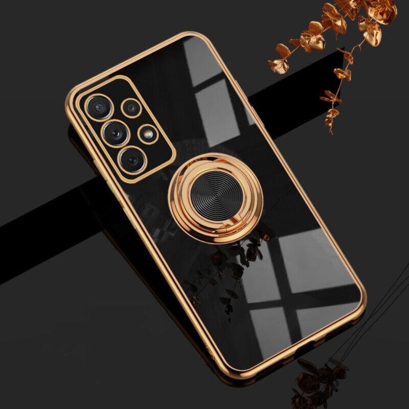 Luxury Premium Electroplated Gold Plated Case Cover and 3D Glass Protector For Samsung A13 - Image 16