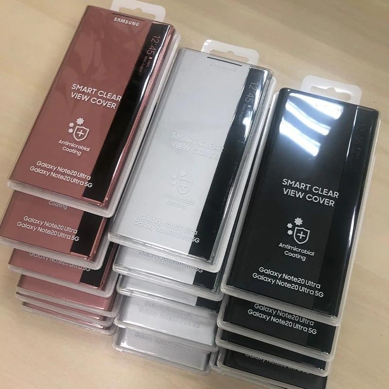 Original Samsung Clear View Flip Case Cover For Samsung Galaxy Note 20 Ultra - Image 16