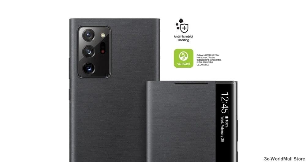 Original Samsung Clear View Flip Case Cover For Samsung Galaxy Note 20 Ultra - Image 15