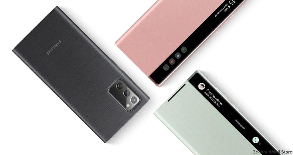 Original Samsung Clear View Flip Case Cover For Samsung Galaxy Note 20 Ultra - Image 13