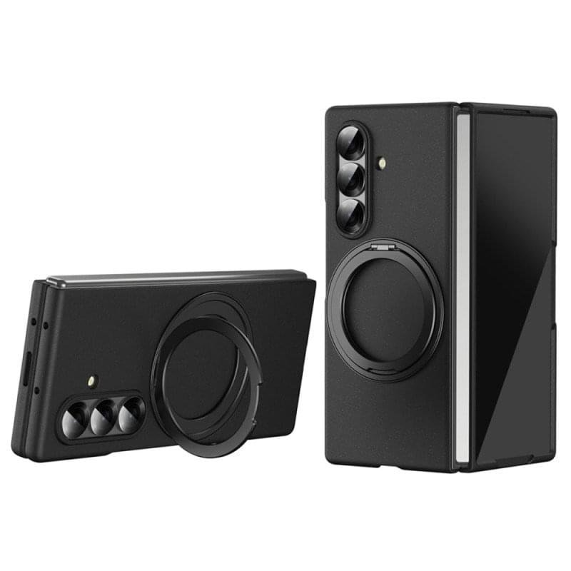 Shockproof Phone Case With 360 Rotating Thunderbolt Holder for Samsung Galaxy Z Fold 7/6/5/4 Series