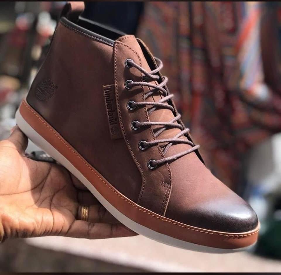 Timberland Heritage Edge Mid Leather Boots - Image 2